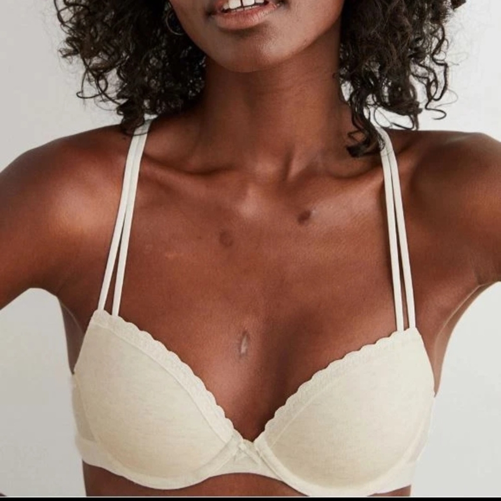 Aerie Real Happy Demi Lightly Lined Convertable Bra